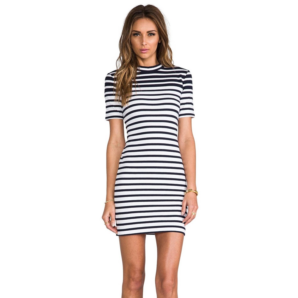 T By Alexander Wang Compact Engineer Stripe Short… - image 1